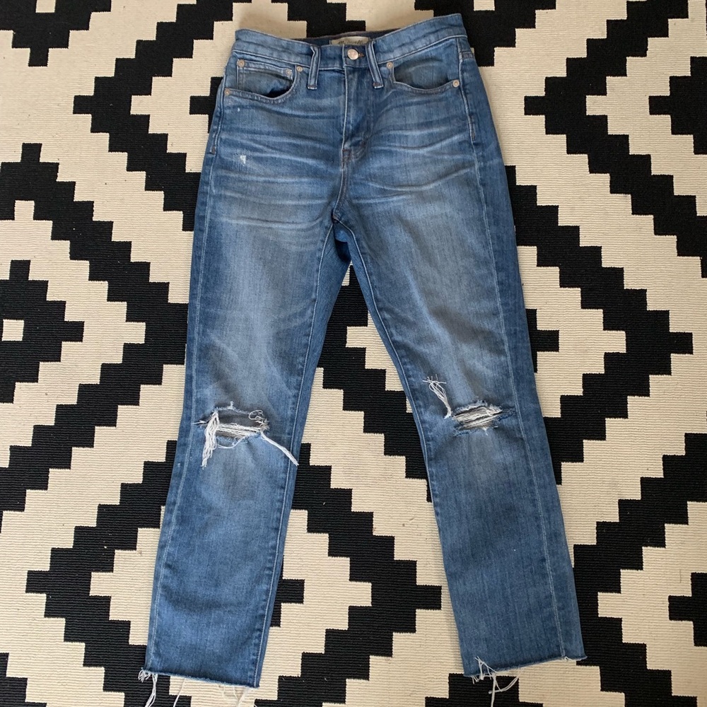 Madewell High-Rise Slim Boyjean